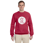 Jerzees Adult Mid-Weight Crewneck Sweatshirt - Embroidered