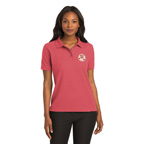 Port Authority Ladies Silk Touch Polo Shirtt - Embroidered