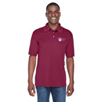 UltraClub Mens Cool and Dry Sport Snag-Resistant Performance Interlock Polo  - Embroidered