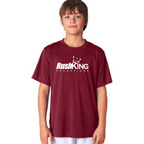 UltraClub Youth Cool and Dry Sport Performance Interlock T-Shirt