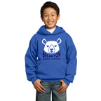 Port and Company - Youth Core Fleece Pullover Hooded Sweatshirt