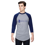 Augusta Sportswear Adult 3/4-Sleeve Baseball Jersey Shirt