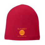Port and Co Fleece Lined Beanie Cap