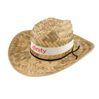 Western Barn Dance Hat with Imprinted Band