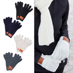 LEEMAN Rib Knit Gloves