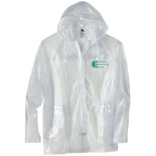 Augusta Sportswear Clear Hooded Rain Jacket