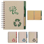 Eco-Rich 5 X 7 Spiral Notebook & Pen