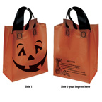 Orange Frosted Pumpkin Shopper Bag