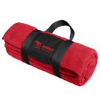 Port Authority Embroidered Fleece Blanket with Carrying Strap