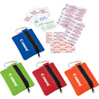 Zippered 20 Peice First Aid Pouch Kit