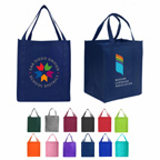 Full Color Large Non Woven Grocery Tote Bag