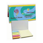 Full Color Sticky Note W/ Flags Book