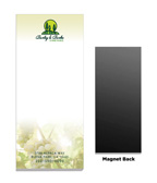 3 1/2 x 8 Full Color Magnetic Notepads-25 Sheet