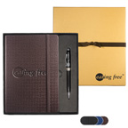 Textured Tuscany Journal and Executive Stylus Pen Set