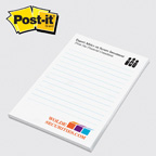 3M Post It Super Sticky 4 x 6 Sticky Adhesive Notes Pad- 25 Sheet