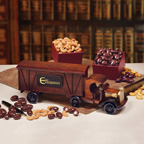 1920 Tractor-Trailer Truck filled w/ Chocolate Covered Almonds & Cashews