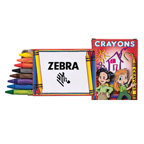 8 Pack Kids Crayons