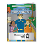 COLORING BOOK - MY VISIT WITH A POLICE OFFICER
