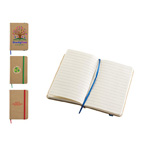 Lined Page Jotter With Cardboard Finish