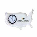 USA Acrylic Desk Clock