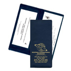 Policy and Document Holder with 2 clear FULL pockets