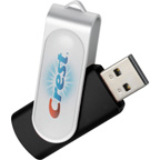 Domeable Rotate Flash Drive 8GB USB