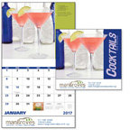 Cocktails Thirteen Month Wall Calendar