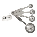 4 Piece Stainless Steel Measuring Spoons