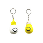 Light Bulb Stress Reliever Keychain