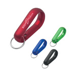 Wide Aluminum Carabiner With Key Ring