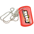 Full Color Domed Dog Tag