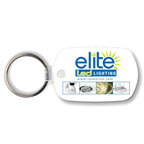 Full Color Oval Key Tag
