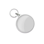 BLANK-  Round Snap In Key Tag