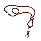 3/16 Power Cord Lanyard w/Snap-Buckle Release w/O-ring Attachment and Convenience Release