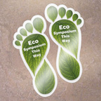 Custom Floor Decals (removable adhesive) 176 to 210 Sq Inches