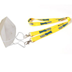 Full Color 5/8 Inch Mask Keeper Lanyard