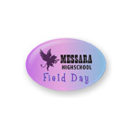 1 3/4 x 2 3/4 Oval Full Color Button