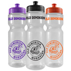 Transparent Color 28 Ounce Bike Bottle
