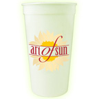 Glow In The Dark 32 Ounce Stadium Cup