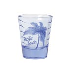 Colored 2 Ounce Shot Glass