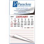 Peel and Stick Calendar Magnet with Note