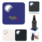 Square Coaster With Bottle Opener