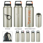 36 Oz Rover Stainless Bottle With Carabiner Clip