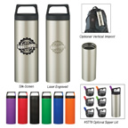 18 Oz Rover Stainless Bottle With Carabiner Clip