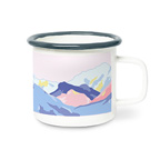 Full Color Enamel Campfire Mug