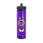 24 oz. Slim Fit Water Bottles with Push Pull Lid