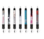 Bic Full Color Digital WideBody Chrome Grip Click Pen