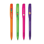 BIC Super Clip Clear Pen - Full Color