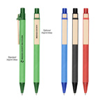 Eco Inspired Pen With Color Barrel
