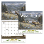 Wildlife Art Deluxe 16 Month Wall Calendar